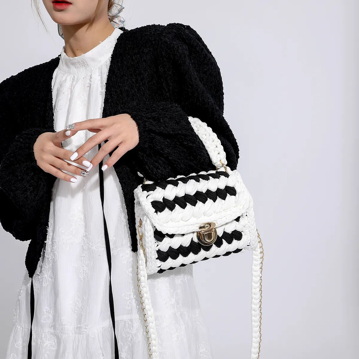1TREE1LIFE™ Eco-Knit Handmade Crochet Bag