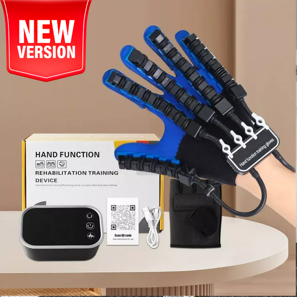 RoboRehab™ - Advanced Pro Robotic Hand Rehabilitation Gloves (for Stroke, Arthritis, Hemiplegia, Post-Surgery)