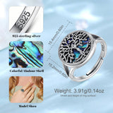 1TREE1LIFE™ Tree Of Life 925 Sterling Silver Ring